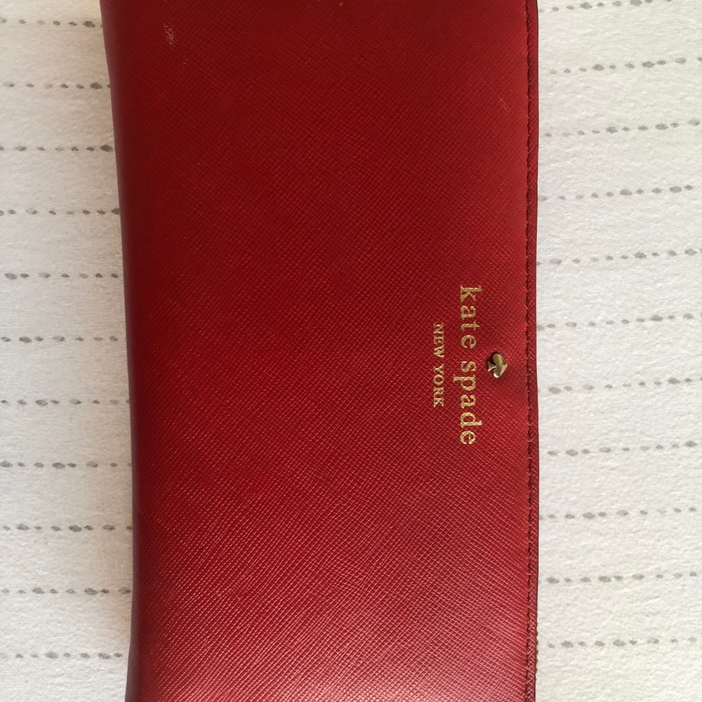 Red Kate Spade Wallet